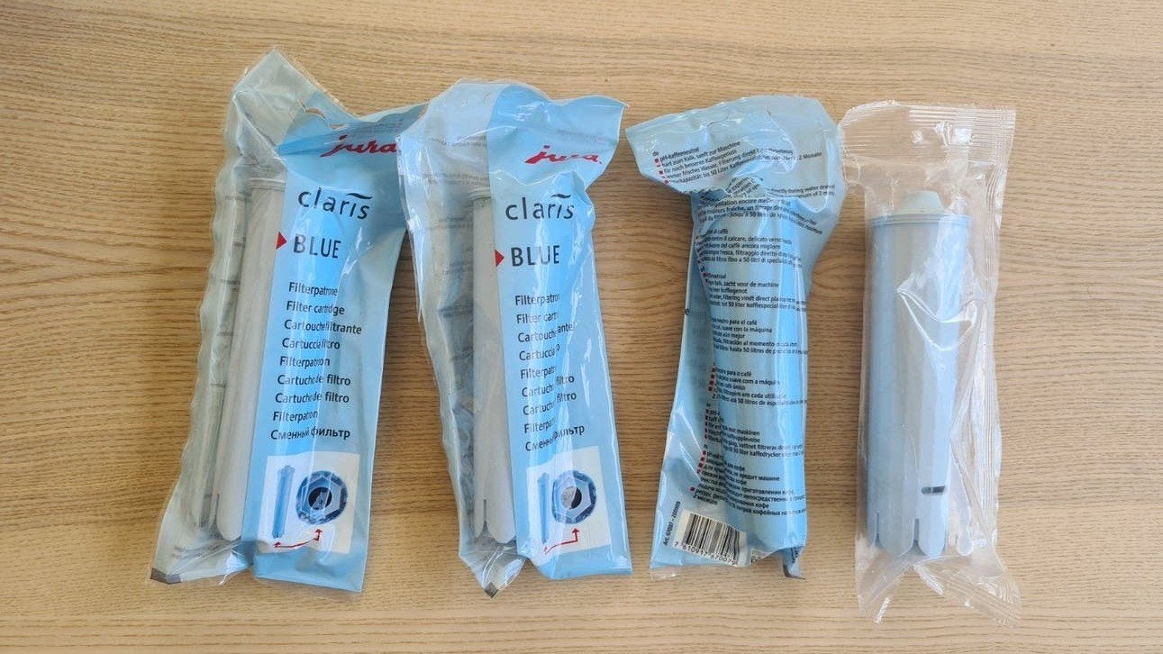 3 nieuwe Jura Claris Blue en 1 Alapure waterfilters, Ophalen of Verzenden, Nieuw, Jura, Reiniging en onderhoud