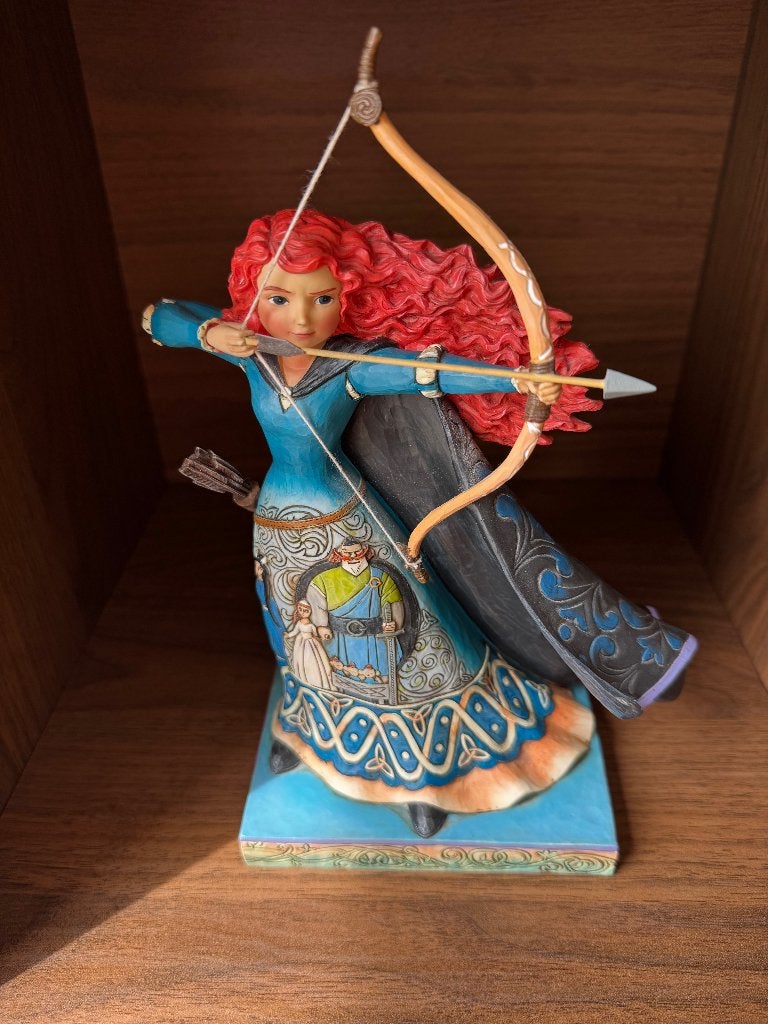 Disney Traditions - Princess Merida figurine, Ophalen of Verzenden, Overige figuren, Zo goed als nieuw, Beeldje of Figuurtje