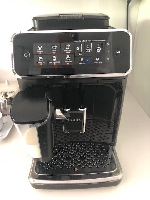 Philips LatteGo EP3241, Ophalen, Afneembaar waterreservoir, Espresso apparaat, Zo goed als nieuw