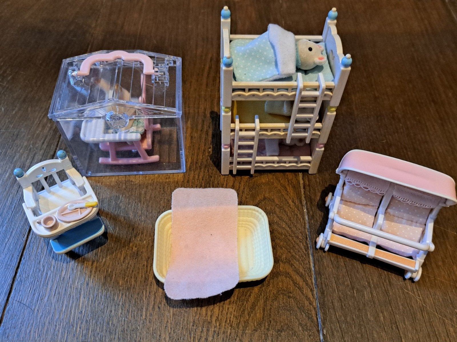 Sylvanian Families baby/drieling set - 5 sets in 1 koop, Ophalen of Verzenden, Gebruikt, Jongen of Meisje