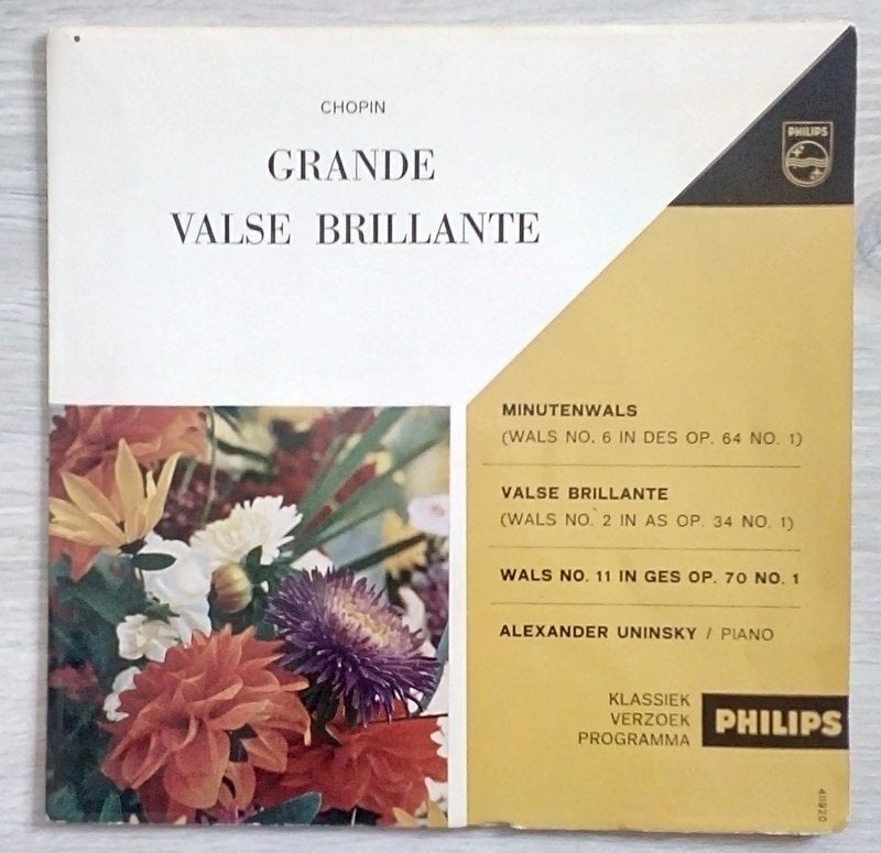 Vinyl single: Grande valse brillante [3211]  [CdViKl], Klassiek, 7 inch, Zo goed als nieuw, EP
