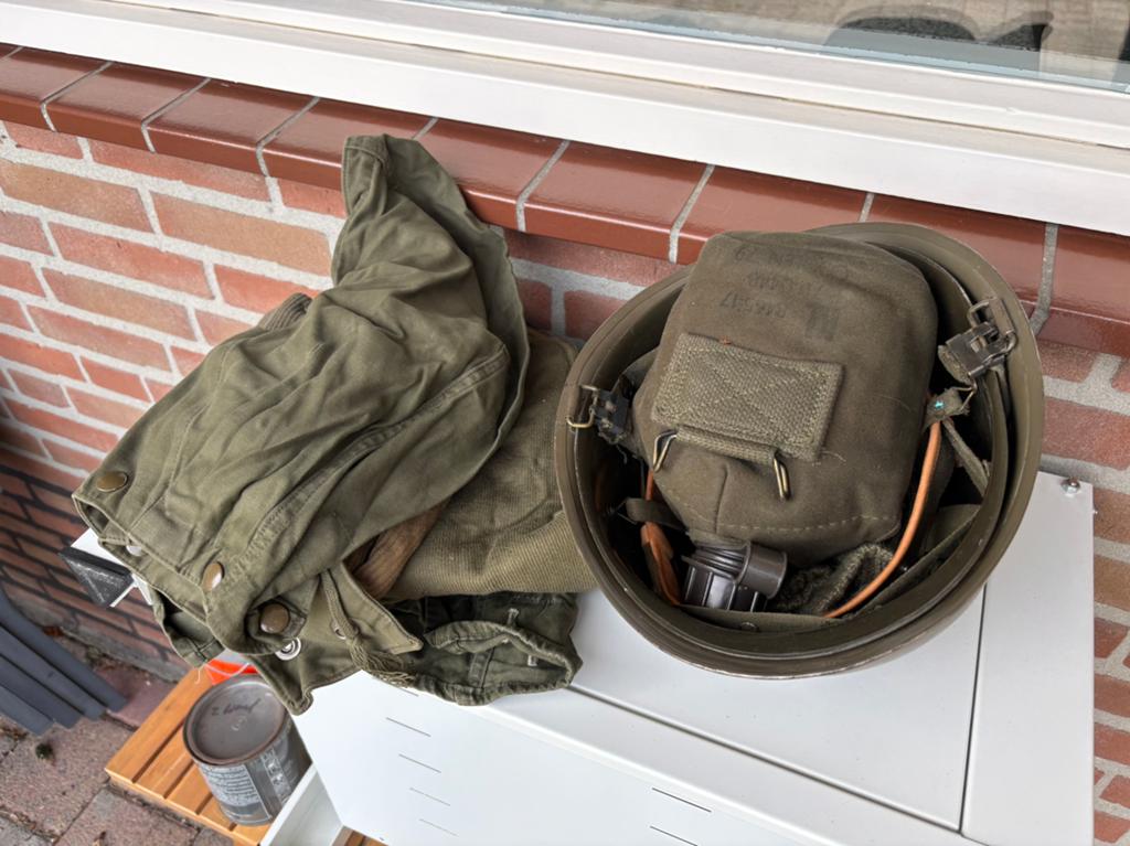 Plunjebaal ( leger) uit 1984, vol, Verzamelen, Ophalen of Verzenden, Landmacht, Nederland, Kleding of Schoenen