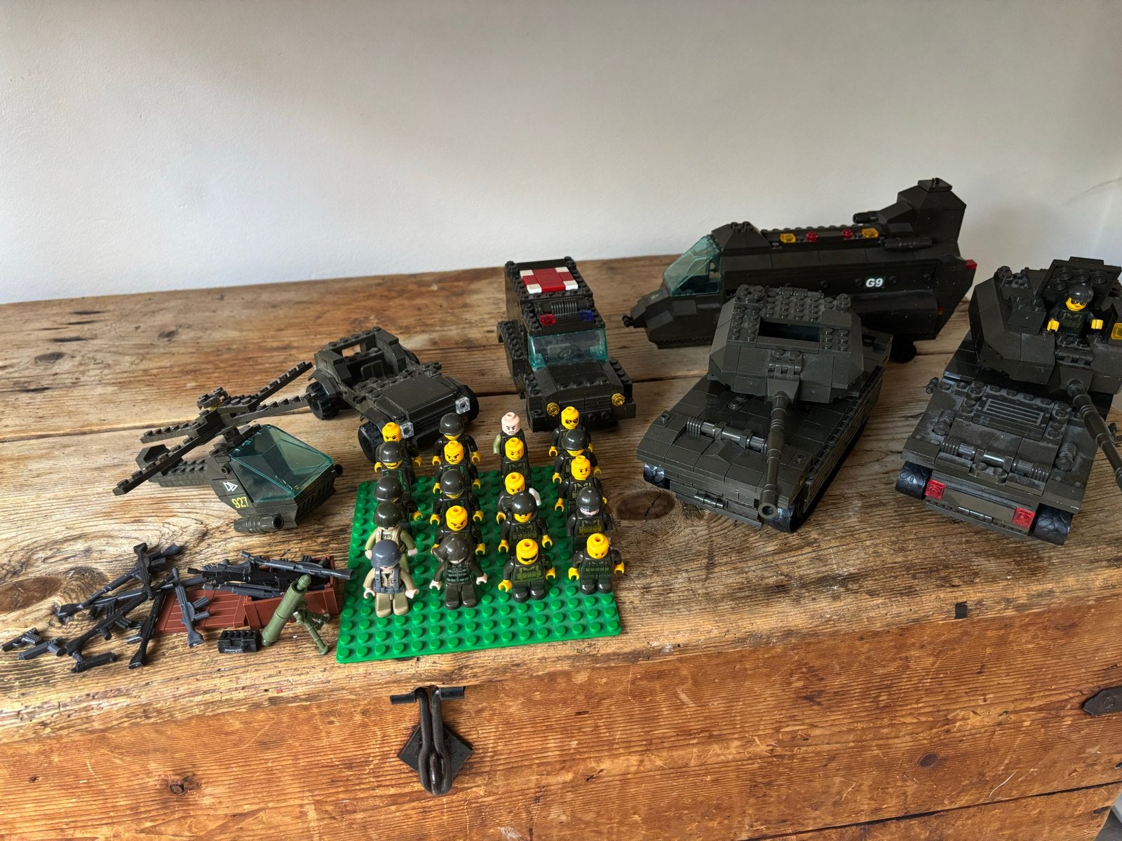 Grote verzameling leger bouwstenen (geen Lego), Ophalen of Verzenden, Gebruikt, Overige merken