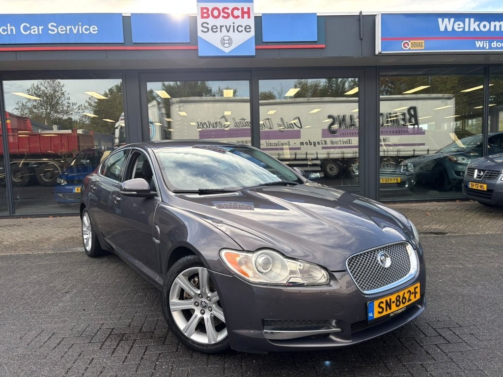 Jaguar XF 3.0 V6 Luxury Leder ''APK" NAP Automaat!, Auto's, Automaat, 238 pk, Achterwielaandrijving, Gebruikt