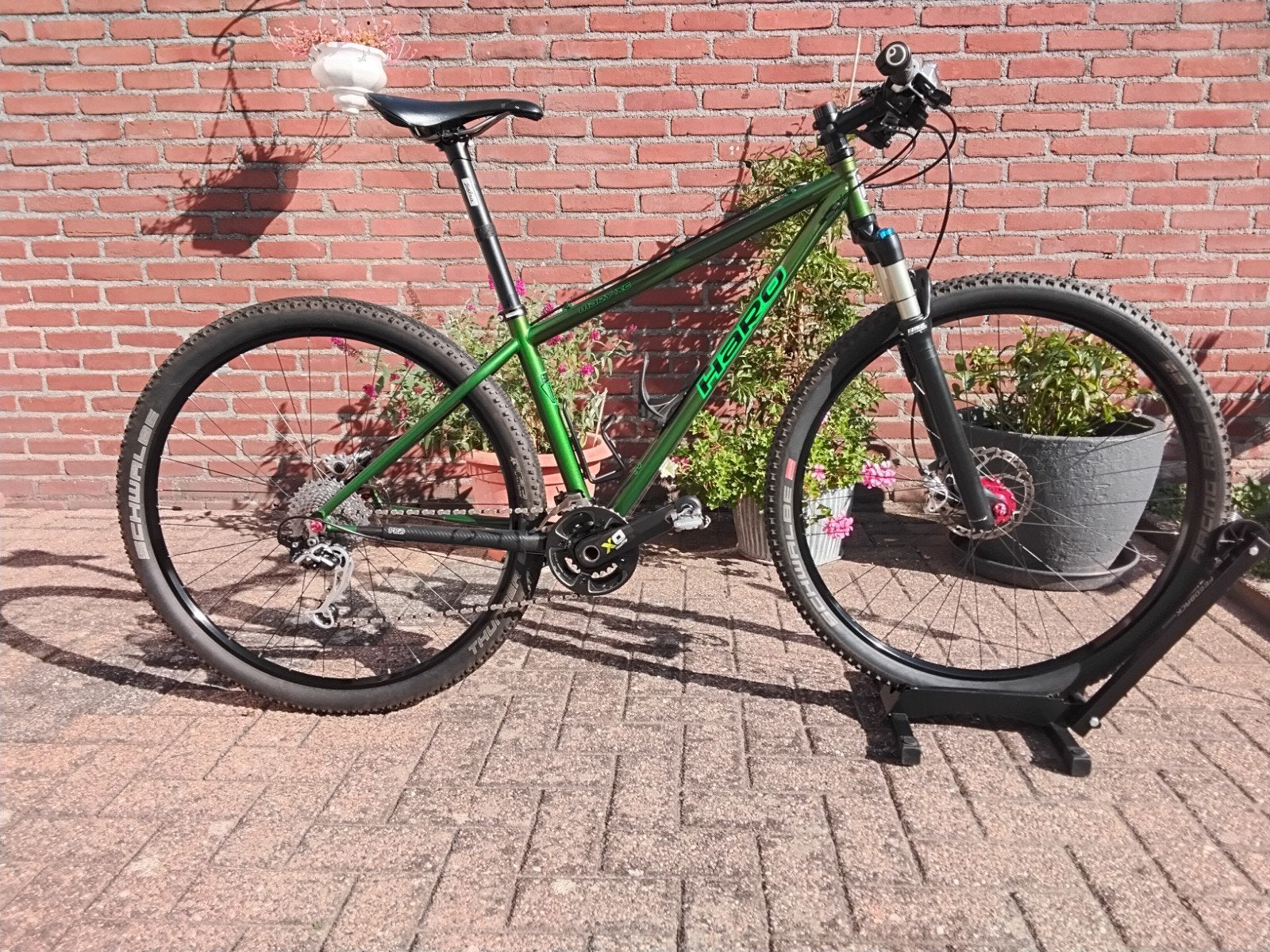 Haro mary xc mountainbike. maat 16 inch, staal,, Fietsen en Brommers, Gebruikt, Hardtail, Schijfrem, Ophalen