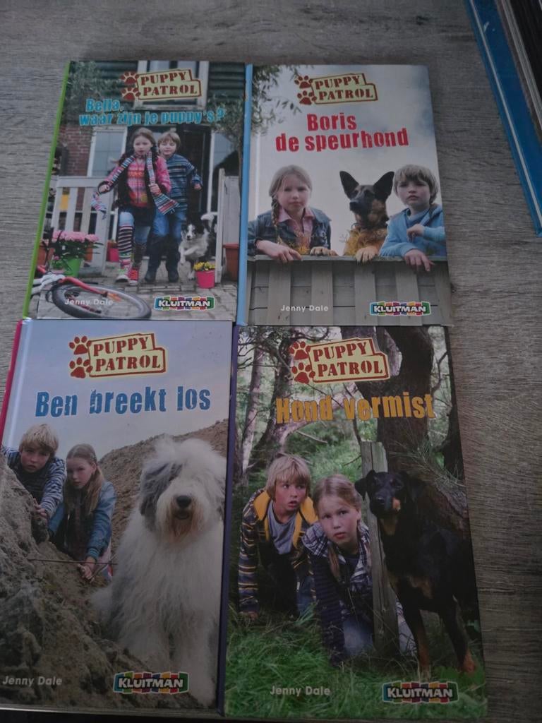 Puppy Patrol Boeken - Set van 4, Ophalen of Verzenden, Gelezen, Jenny Dale, Fictie algemeen