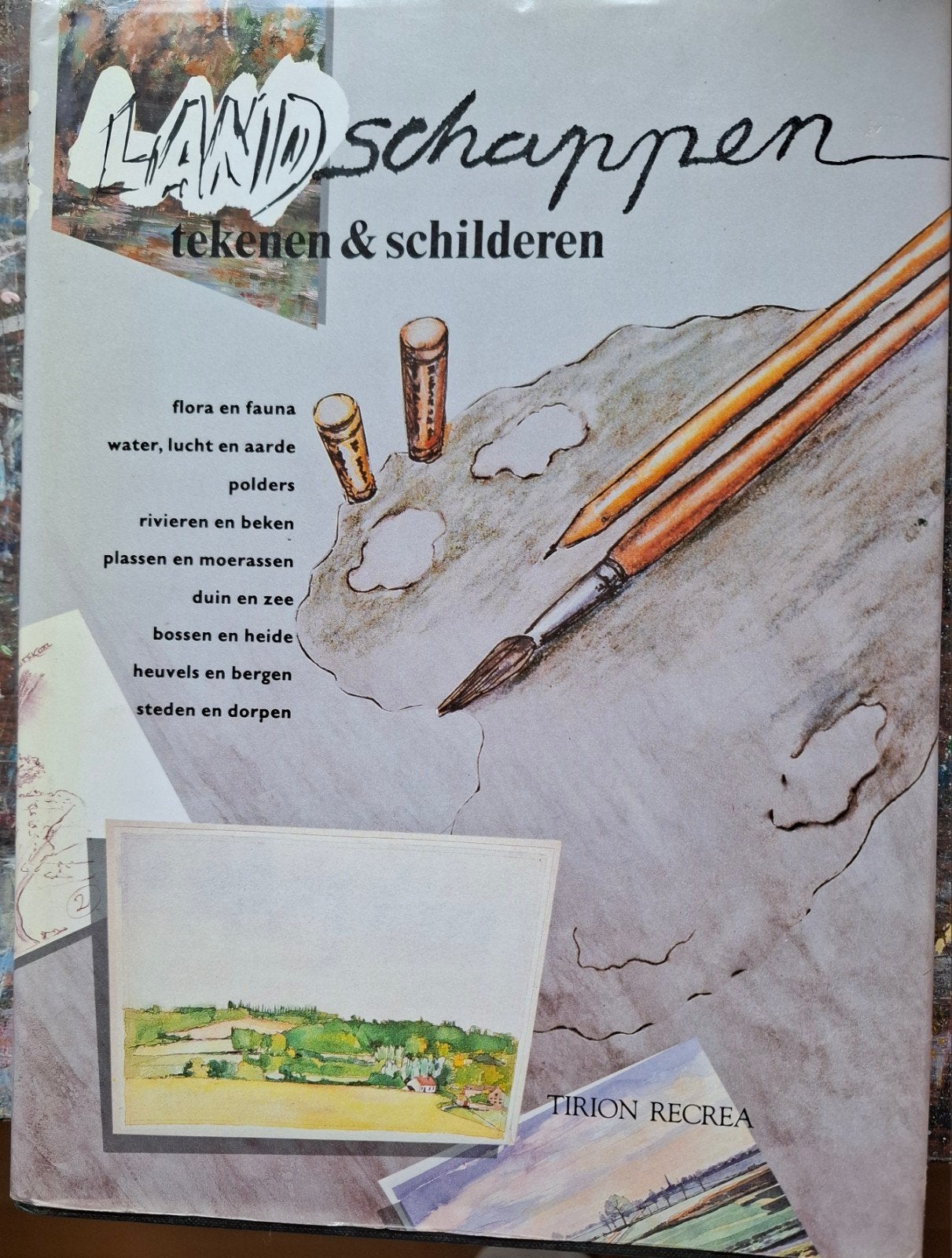 Diverse schildertechnieken: portret, landschap etc., Ophalen of Verzenden, Zo goed als nieuw