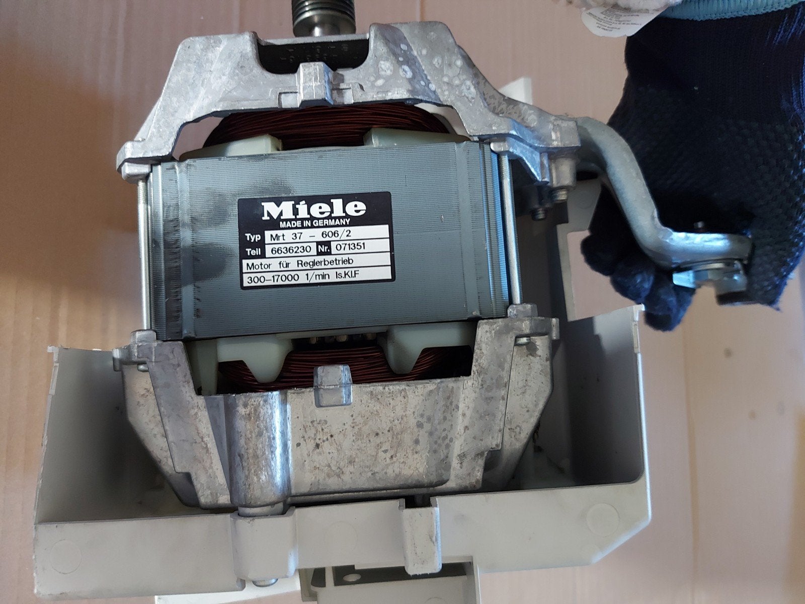 Miele W3521 Wasmachine Motor (Type Mrt 37 - 606 / 2), Ophalen, Gebruikt