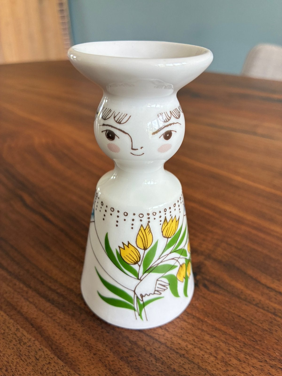 Vintage Kandelaar – Suzanne Dölker (Model 6440), Ophalen of Verzenden, Zo goed als nieuw, Kandelaar