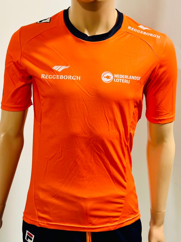 Sportkleding shirt sportshirt hardloopshirt maat M Fila, Kleding | Heren, Sportkleding, Maat 48/50 (M), Nieuw, Oranje, Ophalen of Verzenden
