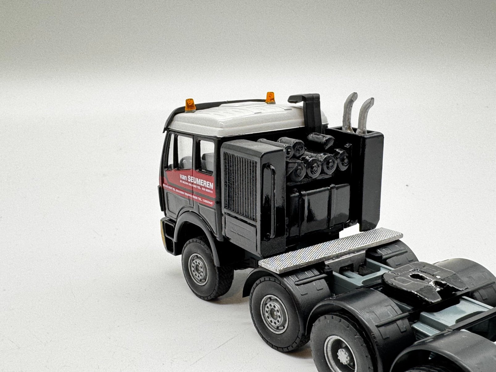 ZON MODEL MERCEDES SK 8x4 POWERLINER van SEUMEREN, Overige merken, ., Nieuw, Ophalen of Verzenden