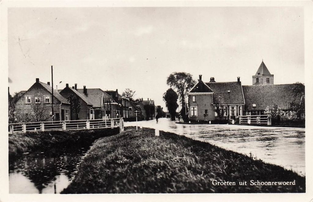702-426-019 Groeten Uit Schoonrewoerd, Verzamelen, Verzenden, Voor 1920, Zuid-Holland