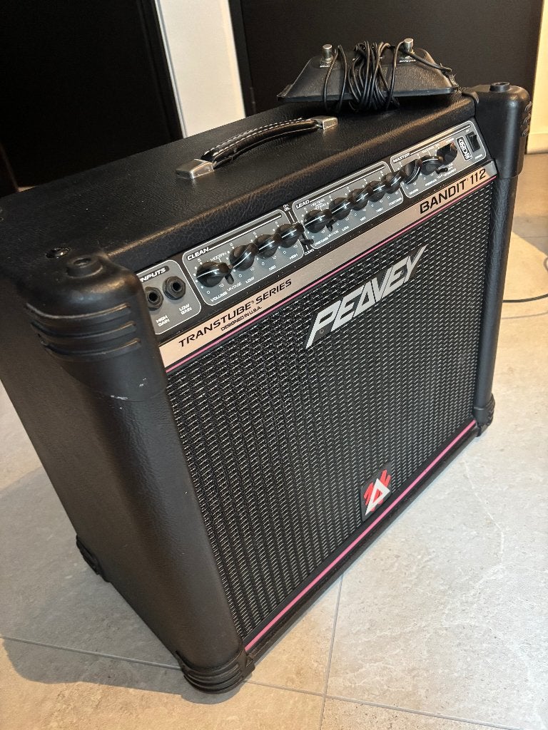 Peavey Bandit 112 TransTube incl. footswitch, Ophalen, Gebruikt, 100 watt of meer