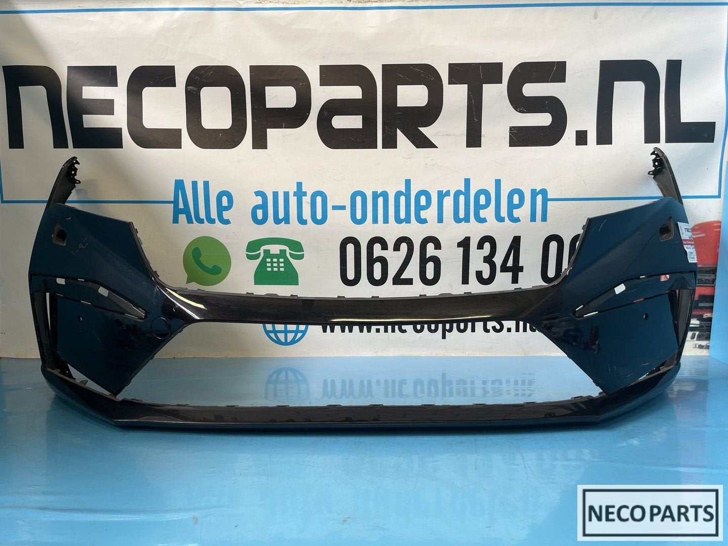 SKODA ENYAQ VOORBUMPER BUMPER ORIGINEEL, Gebruikt, -, -, Ophalen of Verzenden