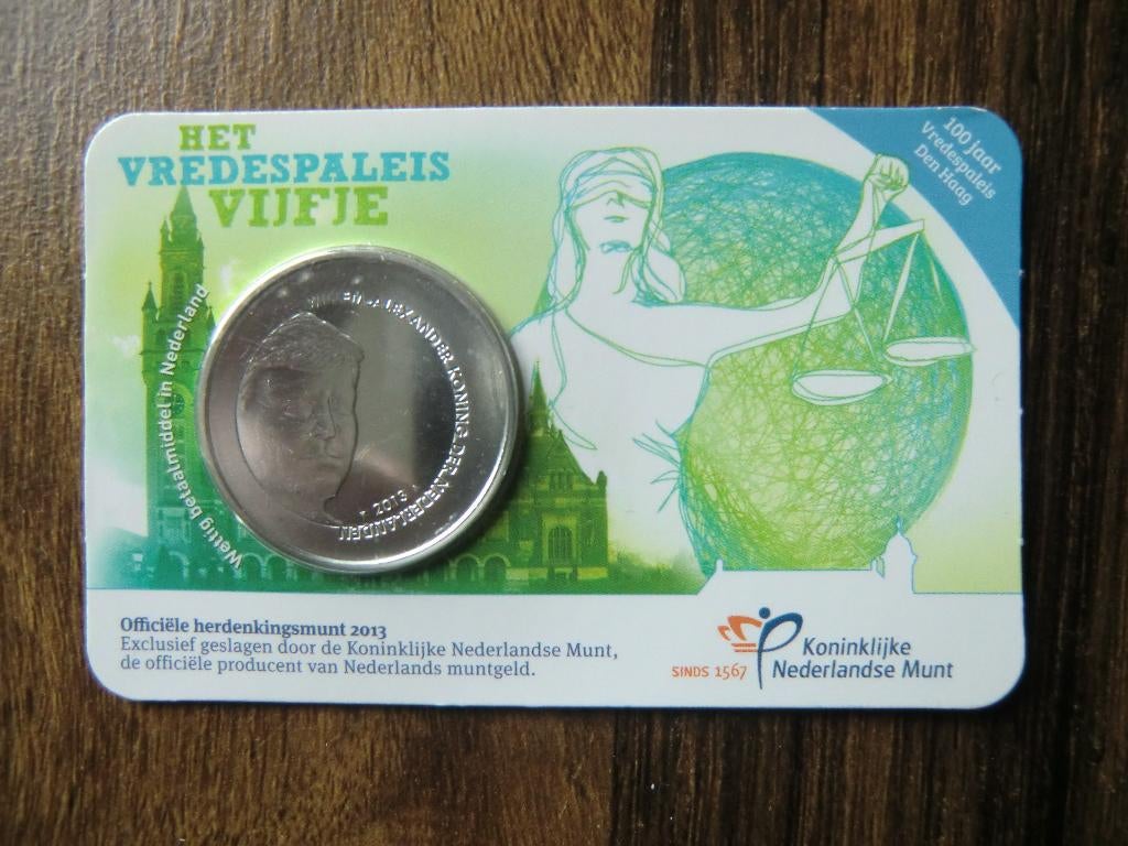 Meerdere 5 euromunten in Coincards, Ophalen of Verzenden, Overige landen, Overige waardes, Setje