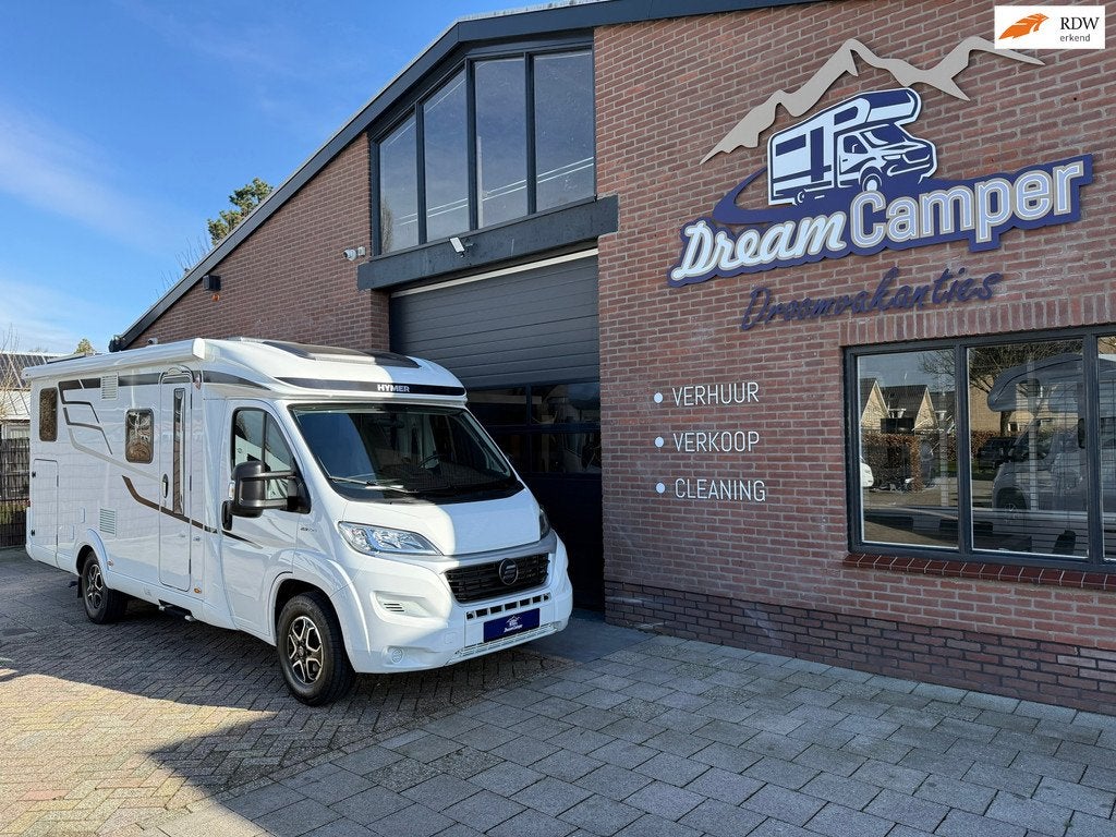 Hymer Exsis T 580 Automaat 9G 2020 Zonnepanelen! Trekhaak!, Caravans en Kamperen, Campers, Automaat, Hymer, Bedrijf, Diesel