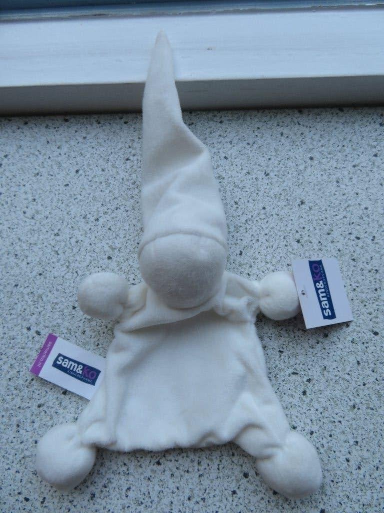 Spookje spookpop knuffelpopje Sam & Ko, Overige typen, Nieuw, Ophalen of Verzenden, Wasbaar