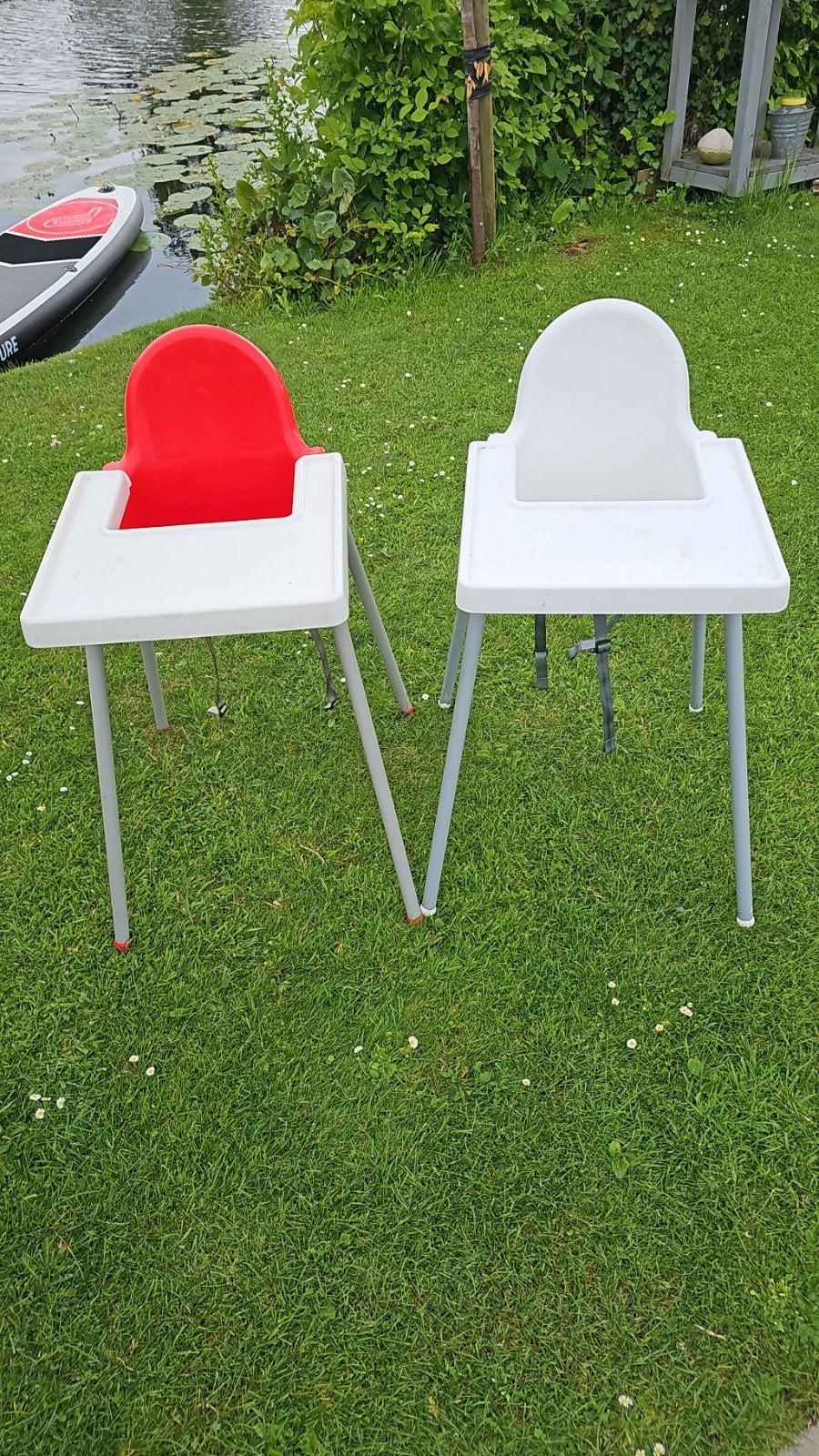 1 kinderstoel (Ikea Antilop) met eetblad Zgan, Ophalen, Zo goed als nieuw, Overige typen