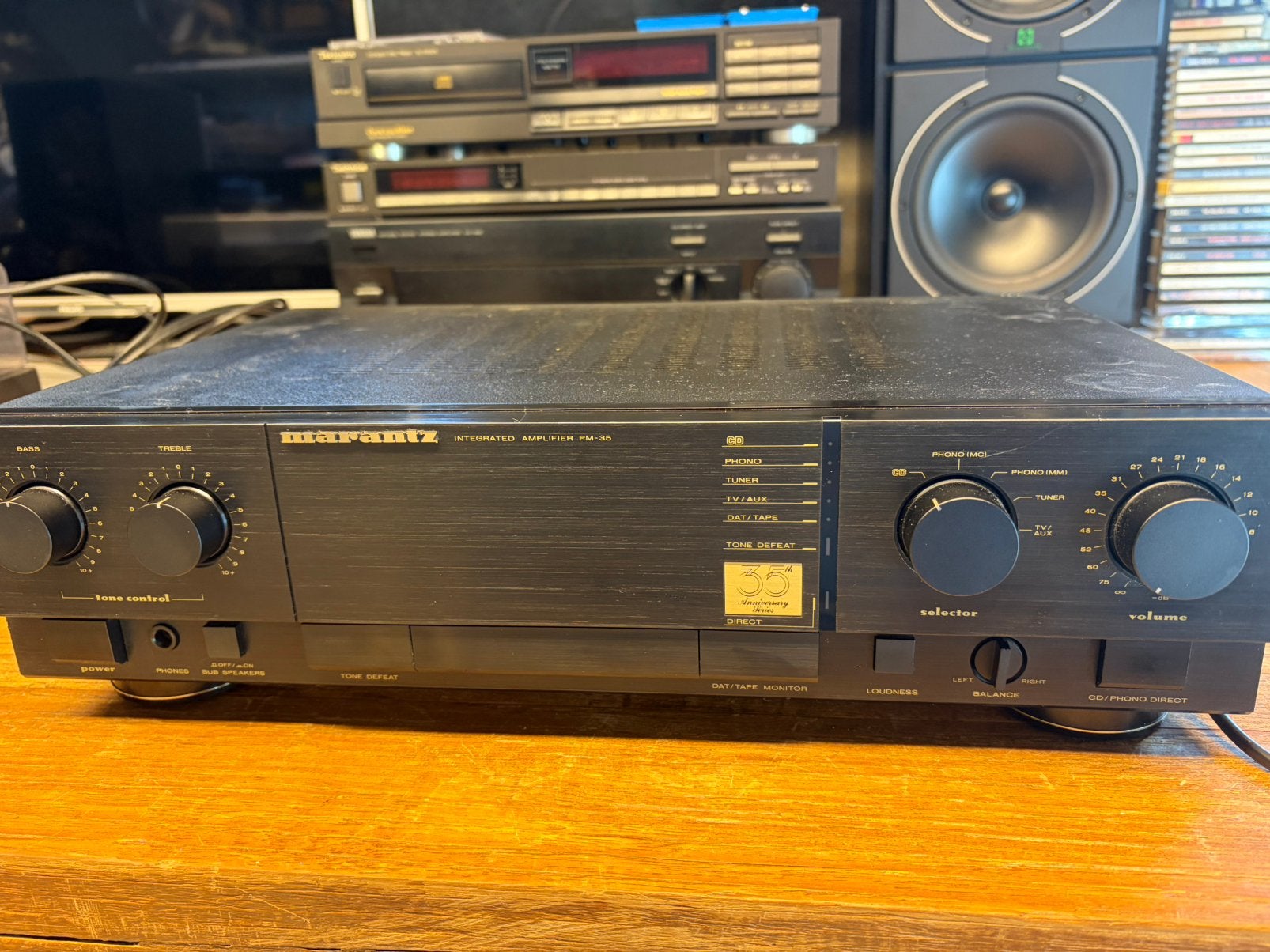 Marantz PM-35 vintage versterker izgst., Ophalen of Verzenden, Zo goed als nieuw, Marantz
