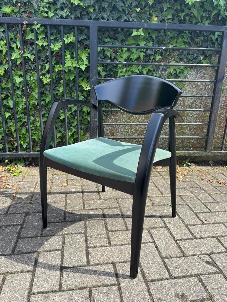 💚 Vintage design stoelen, Huis en Inrichting, Stoelen, Ophalen, Gebruikt, Vijf, Zes of meer stoelen