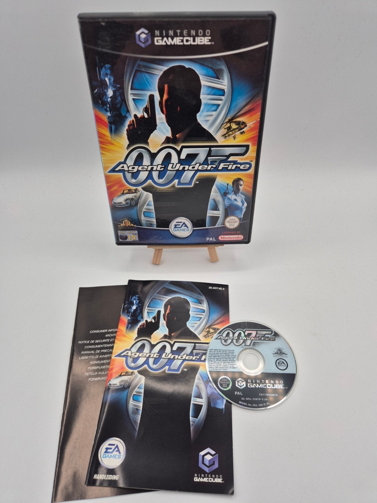 007 Agent Under Fire - Nintendo GameCube (Compleet), Shooter, Electronic Arts, 1 speler, Ophalen of Verzenden
