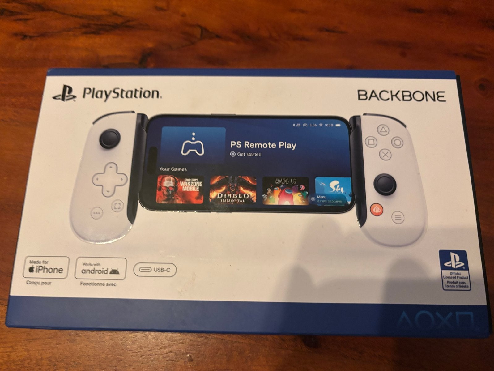 Playstation Backbone One Controller iPhone/Android USB-C, Ophalen, Zo goed als nieuw