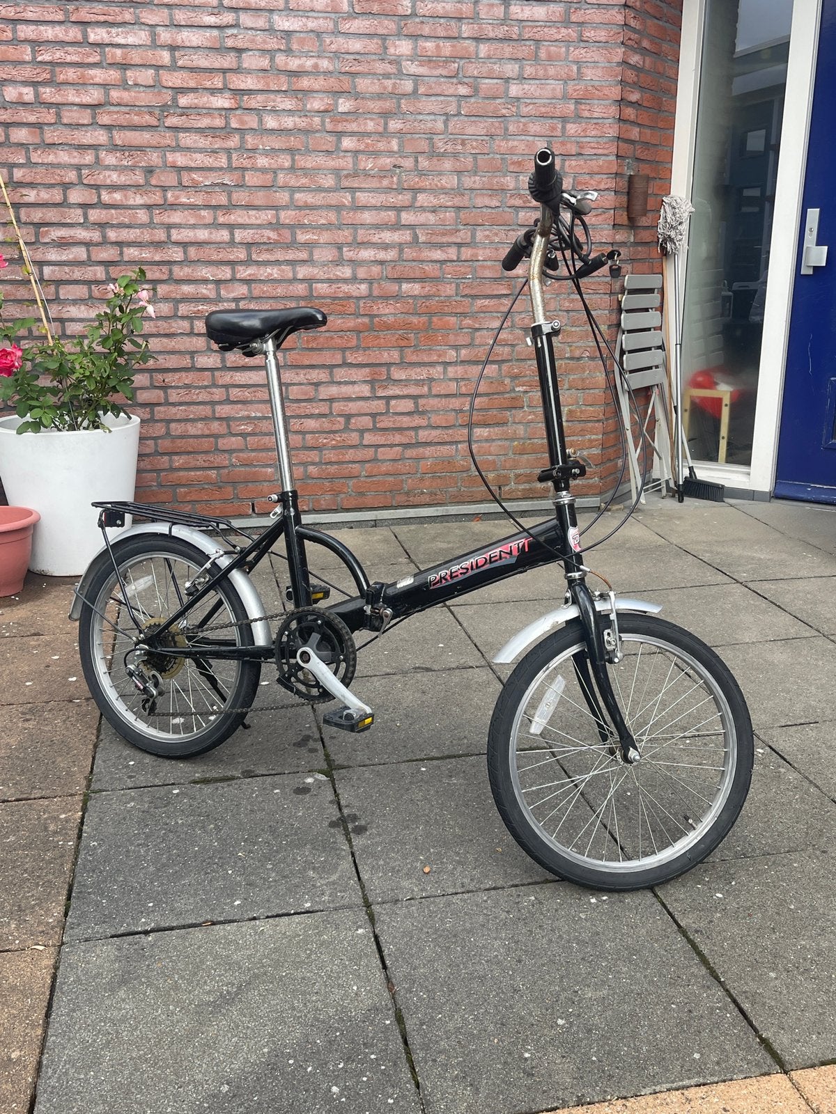 Opvouwbare fiets PRESIDENT – 6 versnellingen, Fietsen en Brommers, Ophalen, Zo goed als nieuw, 20 inch of meer, Versnellingen