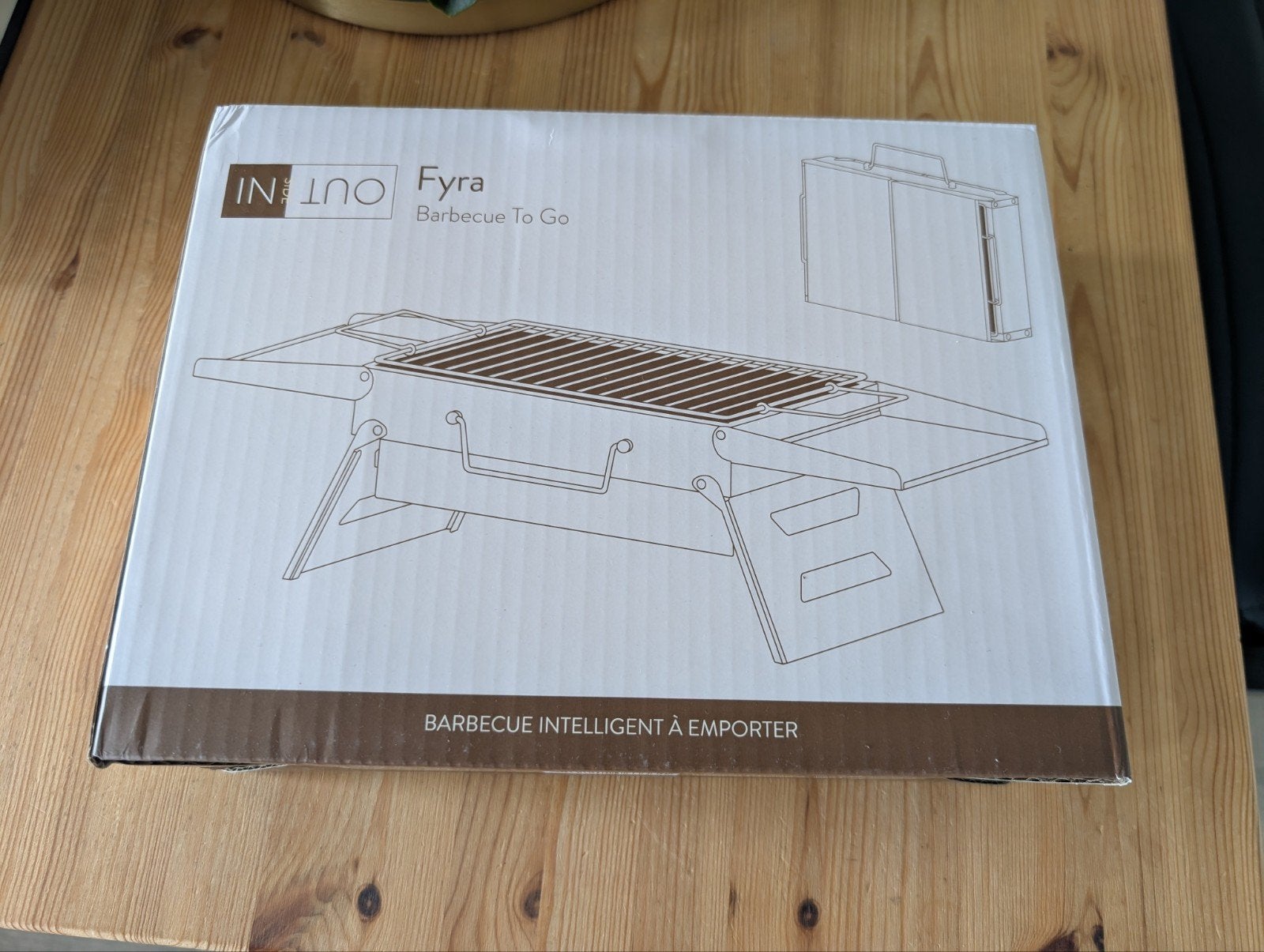 OUT IN NI Fyra Barbecue To Go - Smart Barbecue, Ophalen of Verzenden, Nieuw, OUT IN NI