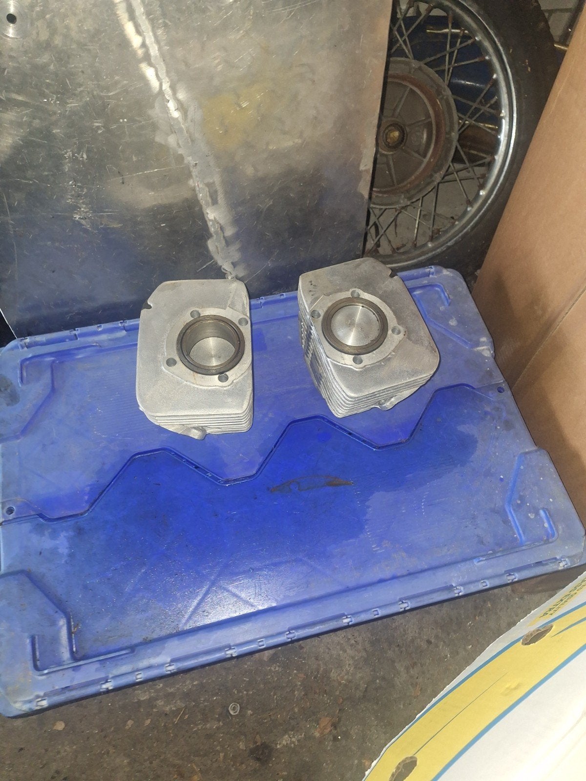 Jawa 640 Cilinders, Ophalen