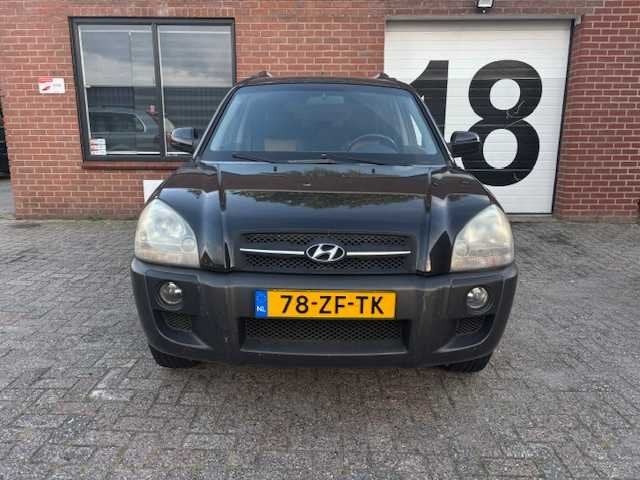 2008 - Hyundai - Tucson - 2.0i Style Premium - 78-ZF-TK, Auto's, Gebruikt, 142 pk, 4 cilinders, Zwart