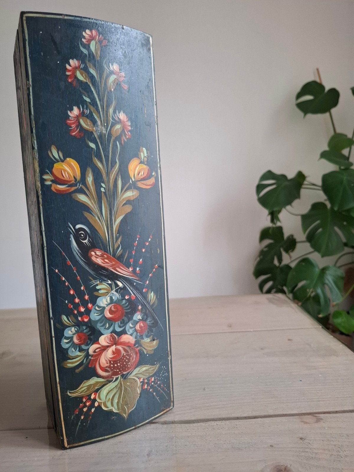 Fleskistje Hindeloper schilderkunst, Ophalen, Gebruikt