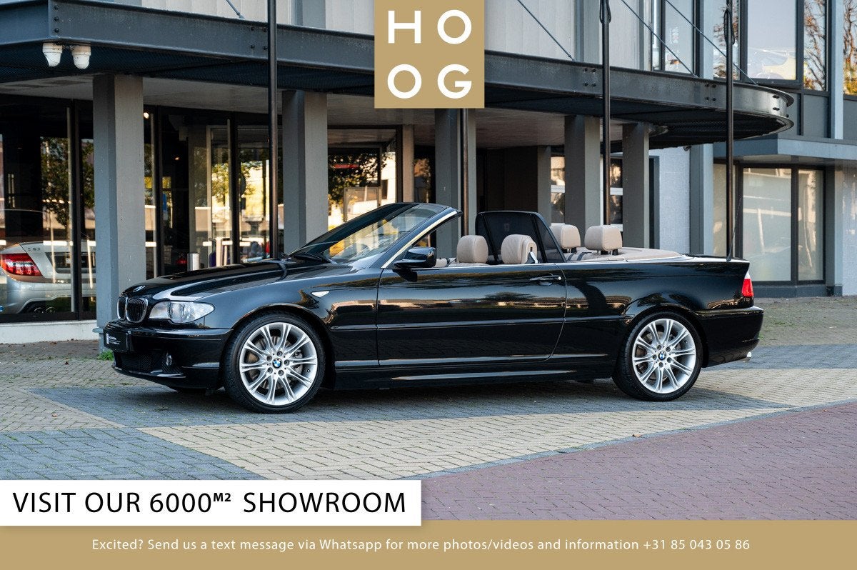 BMW 3-serie 330CI Cabrio E46 (bj 2005), Gebruikt, Overige kleuren, 4 stoelen, Bedrijf