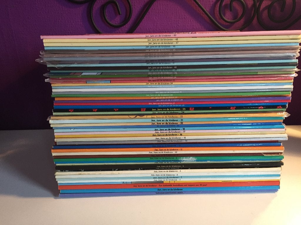 Jan Jans Serie 1 t/m 74 compleet plus zeer veel mooie spec., Boeken, Complete serie of reeks, Ophalen of Verzenden, Zo goed als nieuw