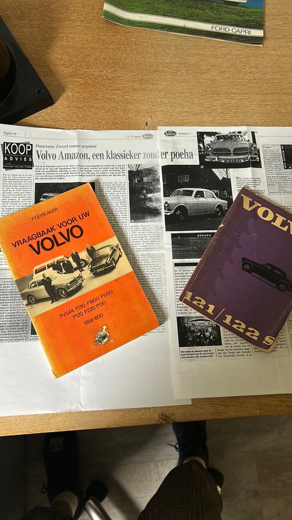 Vraagbaak voor Uw Volvo PV544, P210, P1800, P1200, P120, P22, Ophalen of Verzenden, Gelezen, Volvo
