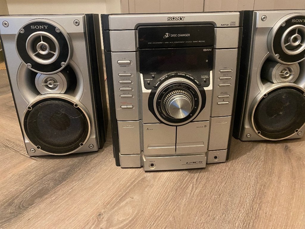 Sony hcd-rg170 hifi systeem, Ophalen, Gebruikt, Cassettedeck, Sony