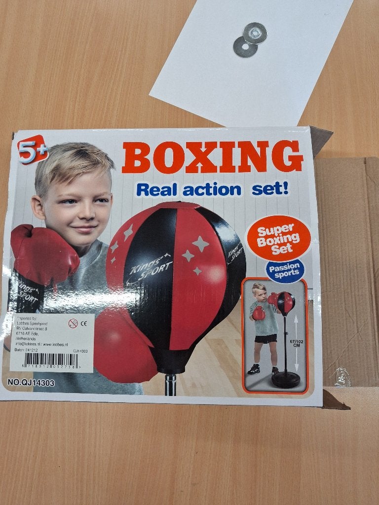 Boxbal en handschoenen voor kinderen, Ophalen, Nieuw, Jongen of Meisje