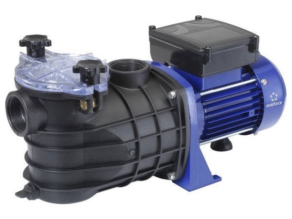 Renkforce Zwembadpomp 9000 l/h 10 m, Ophalen of Verzenden, Nieuw, Zwembadpomp