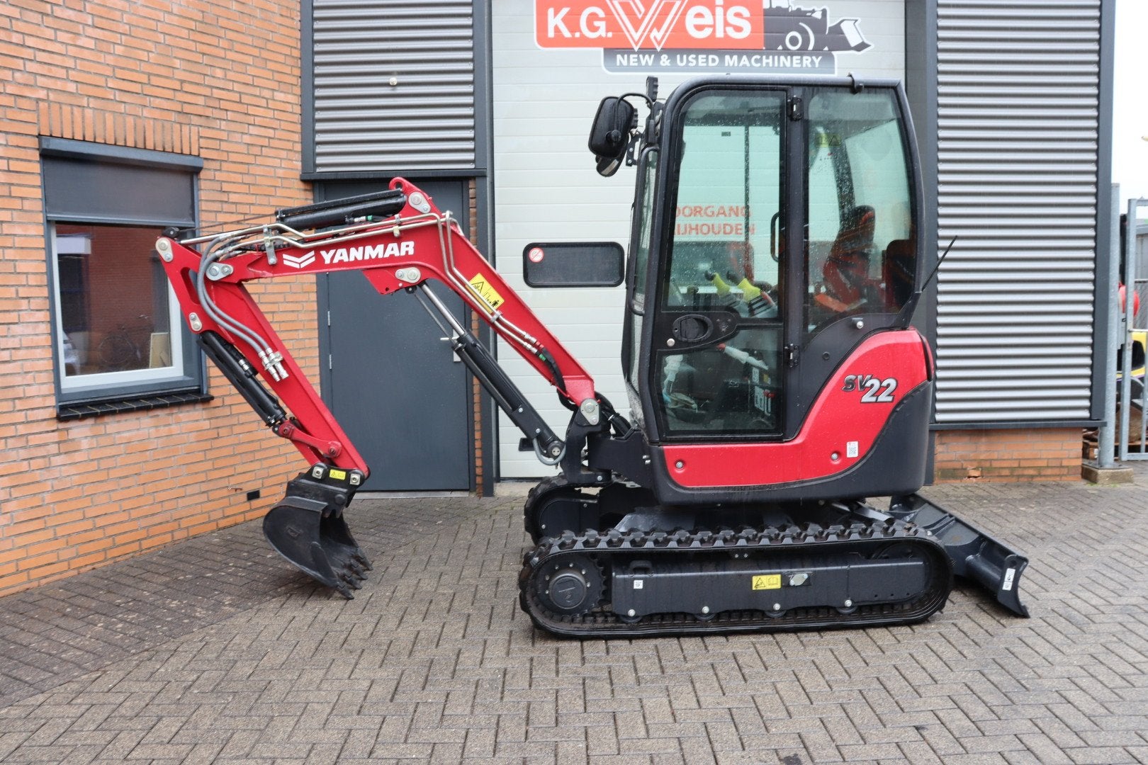 Yanmar SV22, Graafmachine