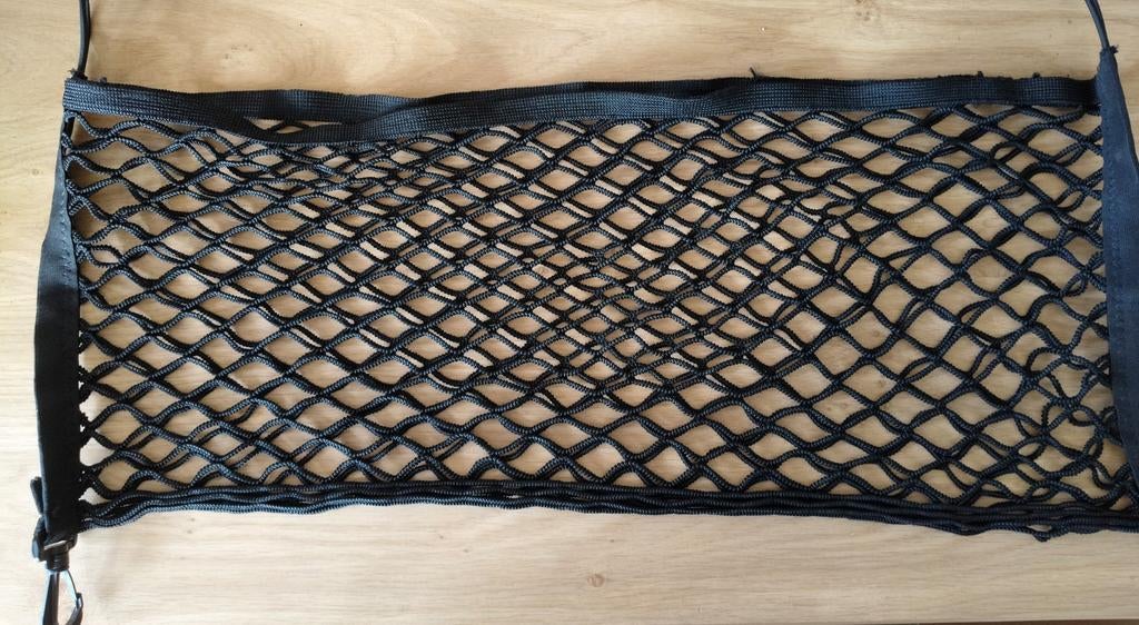 ZWART BAGGAGE NET voor bv in de auto, Verzenden