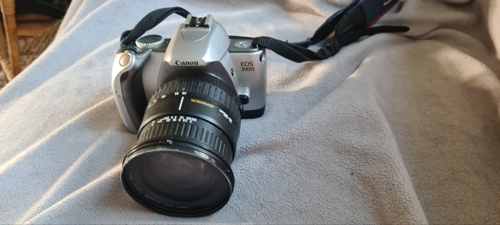 Canon EOS 3000N analoge spiegelreflex camera met flitser en, Audio, Tv en Foto, Ophalen of Verzenden, Spiegelreflex, Canon