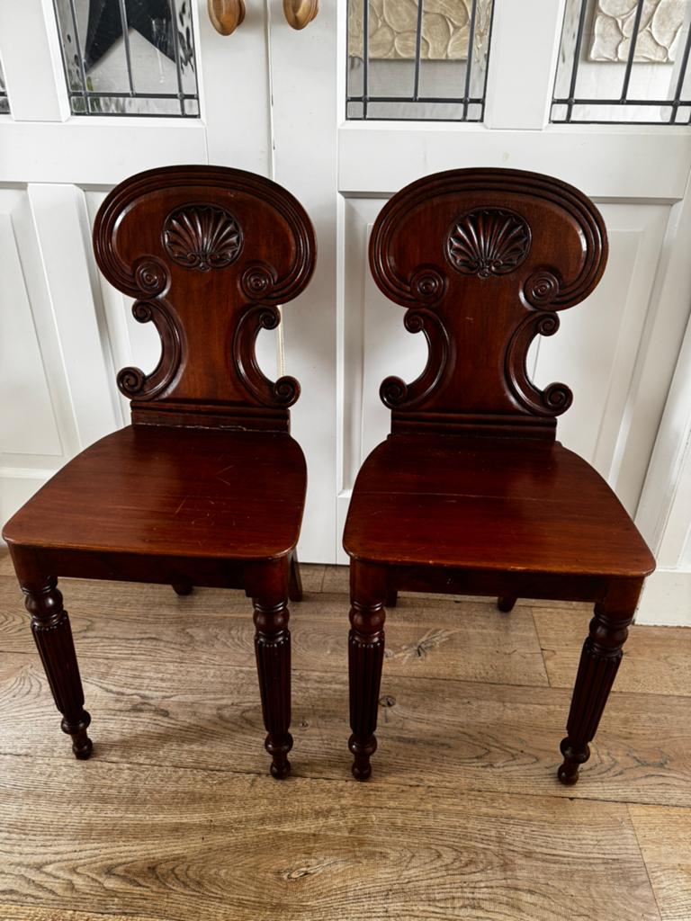 Antieke mahonie houten, Ophalen of Verzenden