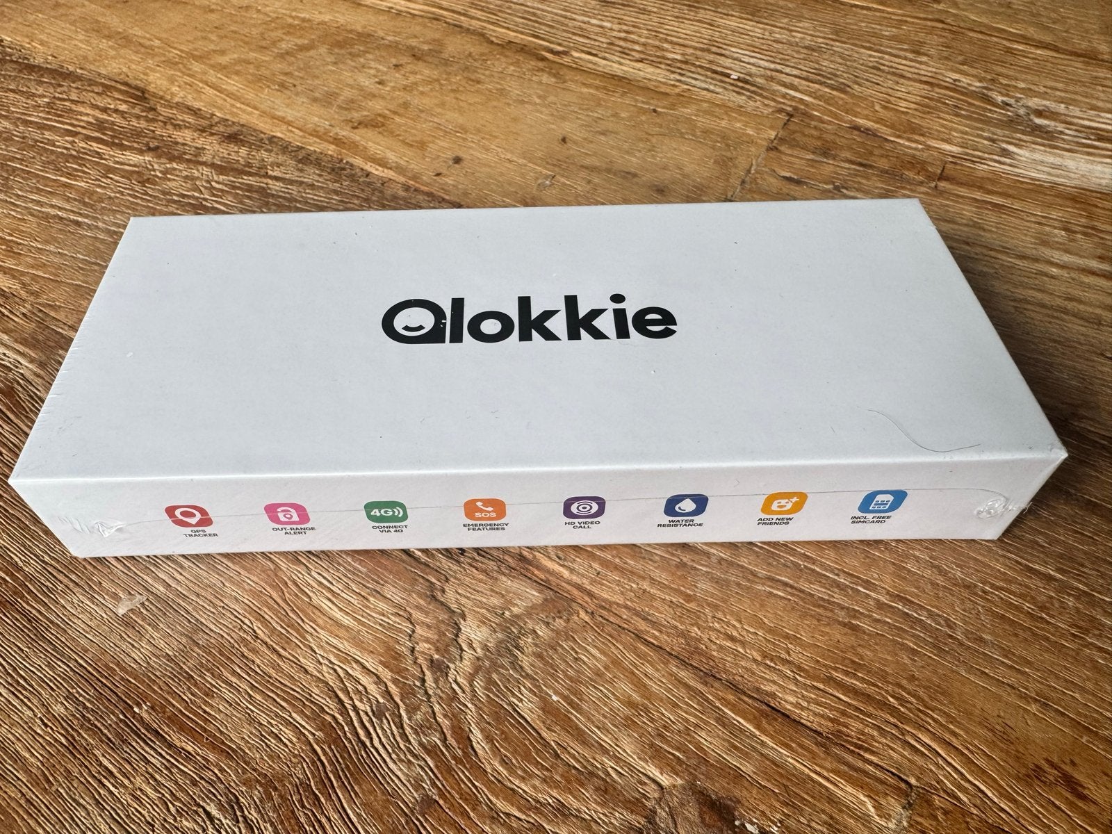 Qlokkie GPS Horloge voor Kinderen - Blauw/Zwart - Nieuw, Sieraden, Tassen en Uiterlijk, Verzenden, Nieuw, Blauw, Jongen of Meisje