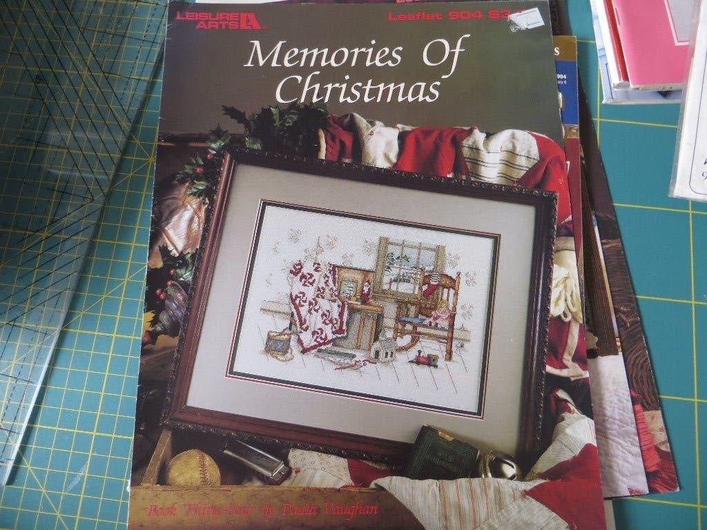 borduurpatroon/Kerstmis/memories of Christmas/borduren/schil, Ophalen of Verzenden, Zo goed als nieuw, Handborduren, Patroon