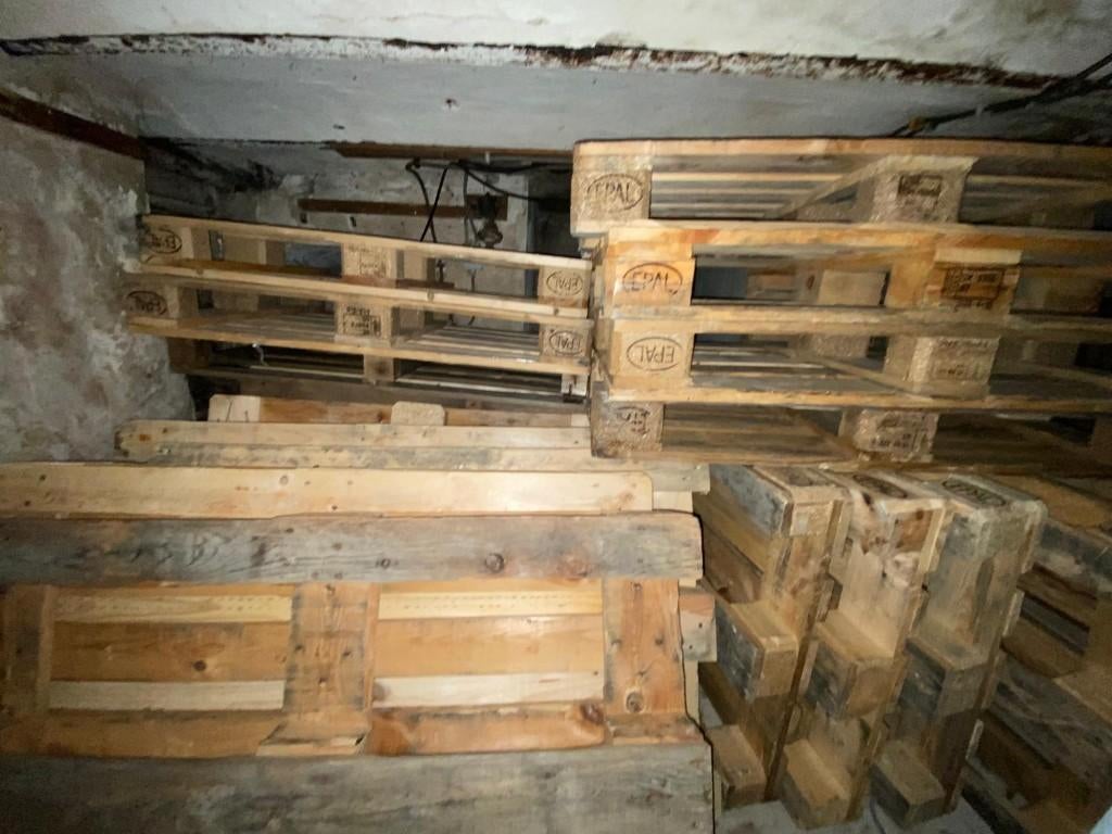 Houten pallets - EPAL en  EURO, €10, - p/st, Ophalen, Zo goed als nieuw, 50 mm of meer, Pallet