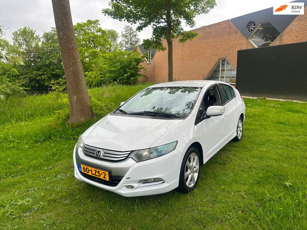 Honda Insight 1.3 Elegance Airco Stoelv. Historie 149DKM NAP, Auto's, Honda, Euro 5, Gebruikt, 4 cilinders, Wit