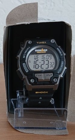 Timex Ironman TRIATHLON SHOCK - Iconisch en tijdloos, Timex, Zwart, IOS, Nieuw