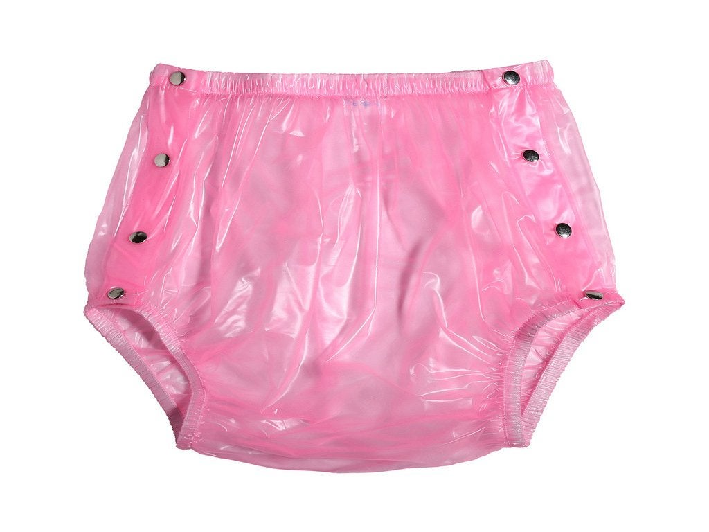 Roze incontinentie broekje drukknoop volwassenen luier broek, Verzenden, Nieuw