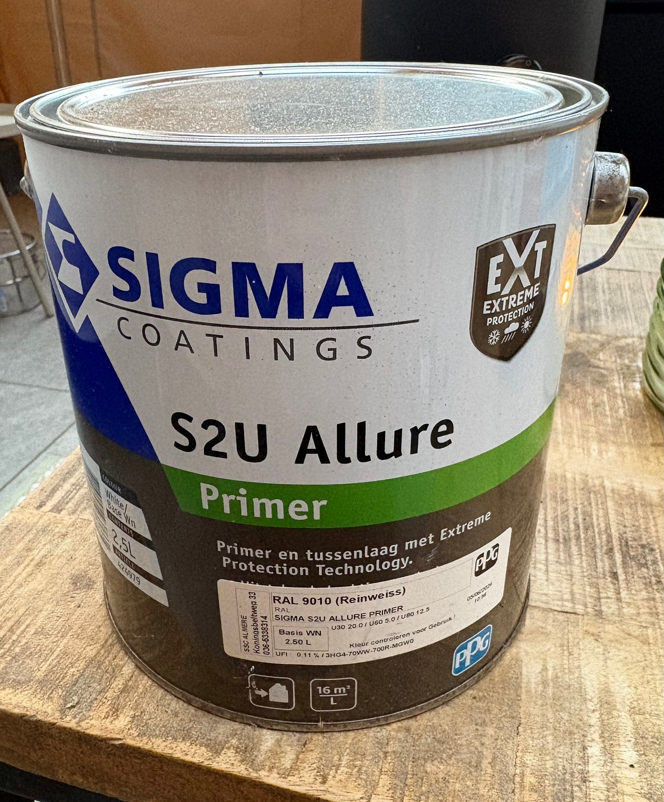 Sigma S2U Allure Primer, Ophalen, Wit, Nieuw, Lak
