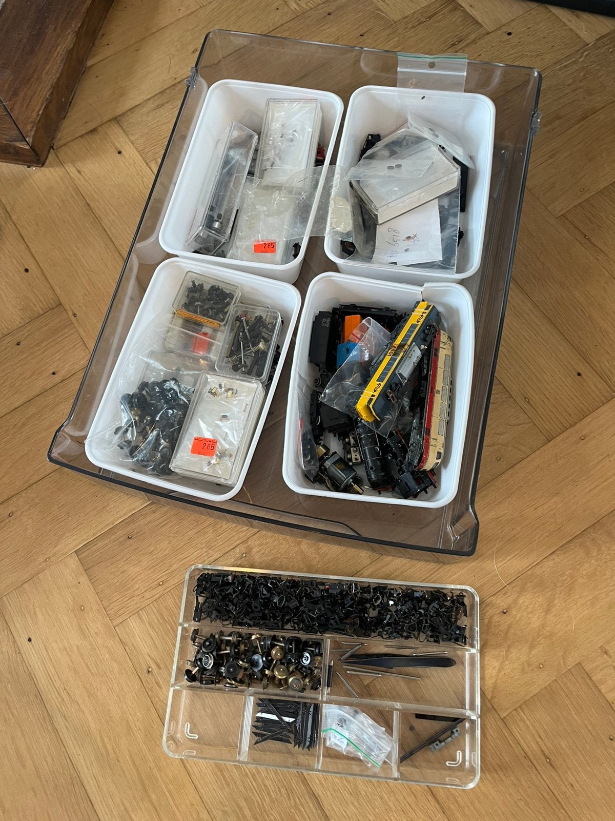 Kavel N-Spoor wielen, motoren etc, Ophalen of Verzenden, Gelijkstroom, Fleischmann