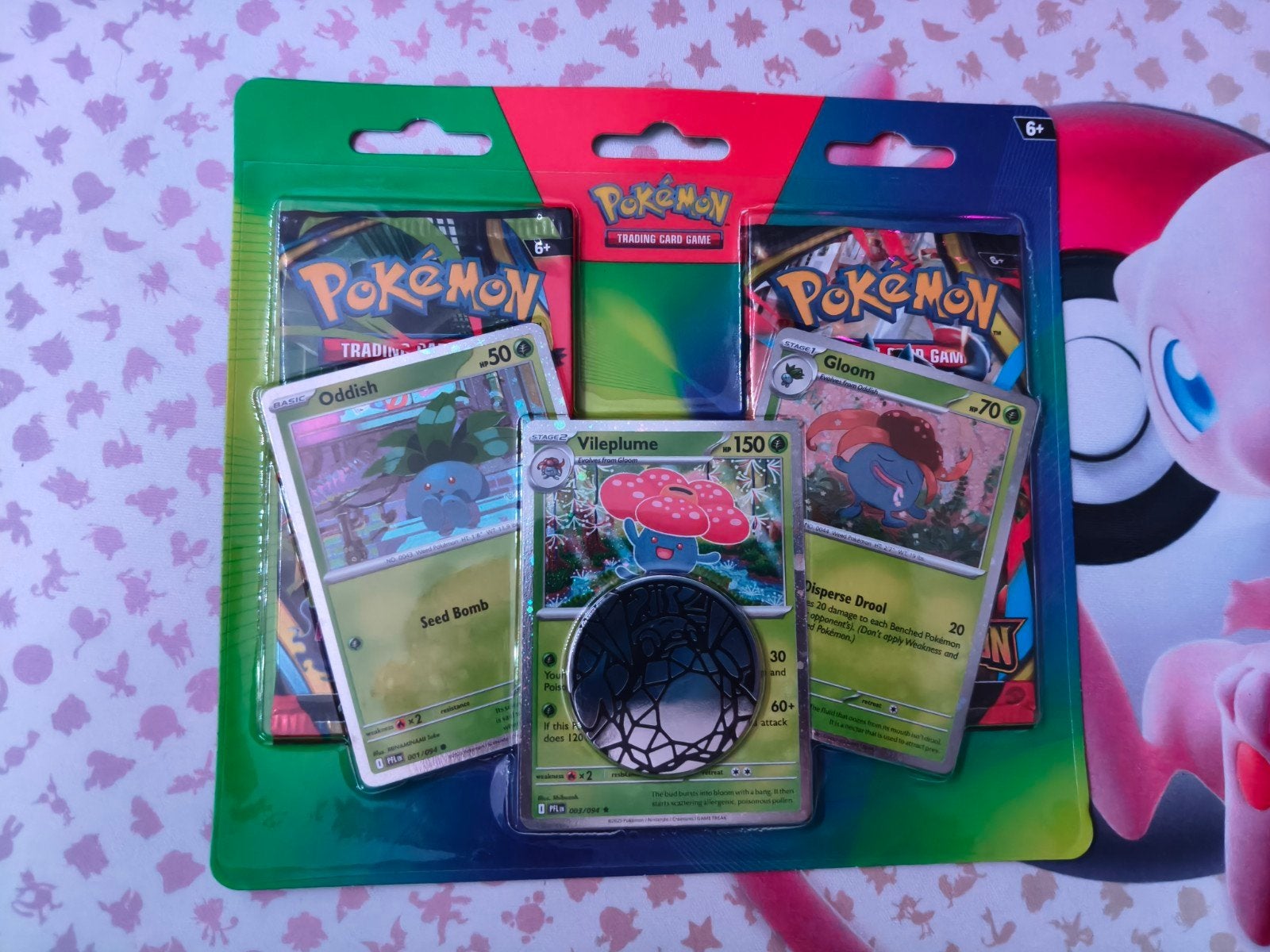 Pokémon TCG: Enhanced 2-Pack Blister met Vileplume munt, Hobby en Vrije tijd, Verzamelkaartspellen | Pokémon, Nieuw, Booster, Ophalen of Verzenden